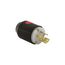 Auto Grip Locking Plug, 10A, 15A, Industrial, 125/250V, Auto Grip, Non-Nema, 3-Pole, 3-Wire, 7567N