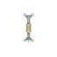 Wallplate Toggle Insert, Ivory, 756V