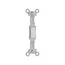Wallplate Toggle Insert, White, 756W