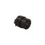 Safety Grip Locking Connector, 15A, 125V, Black, Midget, Ml2, 2-Pole, 3-Wire, 0.28 To 0.42 In, 7593