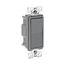 Commercial Switch, #14-10 Awg 15A, 120/277V, Gray, Motor Control, Fan, 1-Pole 647048, 7601GY-BOX