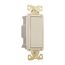 Commercial Switch, #14-10 Awg 15A, 120/277V, Light Almond, Motor Control, Fan, 1-Pole 647543, 7601LA-BOX