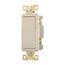 Commercial Switch, #14-10 Awg 20A, 120/277V, Light Almond, Motor Control, Fan, 1-Pole 647604, 7621LA-BOX