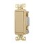 Commercial Switch, #14-10 Awg 20A, 120/277V, Ivory, Motor Control, Fan, 1-Pole 647291, 7621V-BOX