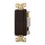 Commercial Switch, #14-10 Awg 20A, 120/277V, Brown, Motor Control, Fan, Double-Pole 647314, 7622B-BOX
