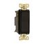 Commercial Switch, #14-10 Awg 20A, 120/277V, Black, Motor Control, Fan, 3-Way 647352, 7623BK-BOX