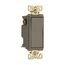Commercial Switch, #14-10 Awg 20A, 120/277V, Gray, Motor Control, Fan, 3-Way, 7623GY-BOX