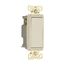 Commercial Switch, #14-10 Awg 20A, 120/277V, Light Almond, Motor Control, Fan, 3-Way 647666, 7623LA-BOX