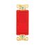 Commercial Switch, #14-10 Awg 20A, 120/277V, Antimicrobial Paddle, Red, Motor Control, Fan, 7623RD-BOX