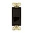 Commercial Switch, #14-10 Awg 20A, 120/277V, Black, Motor Control, Fan, 4-Way 647413, 7624BK-BOX