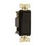Commercial Switch, #14-10 Awg 20A, 120/277V, Black, Motor Control, Fan, 4-Way 647413, 7624BK-BOX