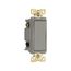 Commercial Switch, #14-10 Awg 20A, 120/277V, Gray, Motor Control, Fan, 4-Way, 7624GY-BOX