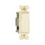 Commercial Switch, #14-10 Awg 20A, 120/277V, Light Almond, Motor Control, Fan, 4-Way 647680, 7624LA-BOX