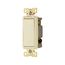 Commercial Switch, #14-10 Awg 20A, 120/277V, Light Almond, Motor Control, Fan, 4-Way 647680, 7624LA-BOX