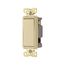 Commercial Switch, #14-10 Awg 20A, 120/277V, Ivory, Motor Control, Fan, 4-Way 647437, 7624V-BOX
