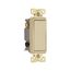 Commercial Switch, #14-10 Awg 20A, 120/277V, Ivory, Motor Control, Fan, 4-Way 647437, 7624V-BOX