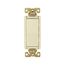 Commercial Switch, Lighted In Off Pos, #14-10 Awg 20A, 120/277V, Light Almond, 7631LA-BOX