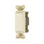 Commercial Switch, Lighted In Off Pos, #14-10 Awg 20A, 120/277V, Light Almond, 7631LA-BOX