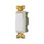 Commercial Switch, Lighted In Off Position, #14-10 Awg 20A, 120/277V, Motor Control, 7631W-BOX