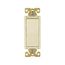 Commercial Switch, Lighted In Off Pos, #14-10 Awg 20A, 120/277V Light Almond, Motor Control, Fan, 7634LA-BOX