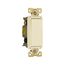 Commercial Switch, Lighted In Off Pos, #14-10 Awg 20A, 120/277V Light Almond, Motor Control, Fan, 7634LA-BOX