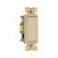 Commercial Switch, Lighted In Off Position, #14-10 Awg 20A, 120/277V, Ivory, Motor Control, Fan, 7634V-BOX