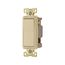 Commercial Switch, Lighted In Off Position, #14-10 Awg 20A, 120/277V, Ivory, Motor Control, Fan, 7634V-BOX