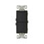 Commercial Combo Switch, Auto-Grnd, #14-#12 Awg 15A, Resi, 120/277V, Rocker, Black, 7728BK-BOX
