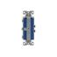 Commercial Combo Switch, Auto-Grnd, #14-#12 Awg 15A, Resi, 120/277V, Rocker, Light Almond, 7728LA-SP