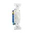 Commercial Grade Combination Switch, Decorator, 15A, Residential, 125V, Single Pole, Duplex, 7728W-BOX