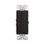 Commercial Combo Switch, Auto-Grnd, #14-#12 Awg 15A, Resi, 120/277V, Rocker, Black, 7732BK-BOX
