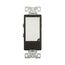 Full Led Nightlight, Dimmable, #14-12 Awg, 15A, Flush Mount, 120V, Back & Side Wiring, Black, 7737BK-BOX
