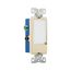 Full Led Nightlight, Dimmable, #14-12 Awg, 15A, Flush Mount 120V, Back/Side Wiring, Light Almond, 7737LA-BOX