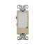 Full Led Nightlight, Dimmable, #14-12 Awg, 15A, Flush Mount, 120V, Back & Side Wiring, Ivory, 7737V-BOX