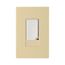 Full Led Nightlight, Dimmable, #14-12 Awg, 15A, Flush Mount, 120V, Back & Side Wiring, Ivory, 7737V-BOX