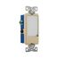 Full Led Nightlight, Dimmable, #14-12 Awg, 15A, Flush Mount, 120V, Back & Side Wiring, Ivory, 7737V-BOX