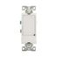 Full Led Nightlight, Dimmable, #14-12 Awg, 15A, Flush Mount, 120V, Back & Side Wiring, White, 7737W-BOX