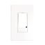Full Led Nightlight, Dimmable, #14-12 Awg, 15A, Flush Mount, 120V, Back & Side Wiring, White, 7737W-BOX