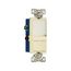 Led Nightlight w/ Switch, Auto-Grnd/Led Nightlight, #14-#12 Awg 15A, 120V, Rocker, Light Almond, 7738LA-BOX