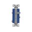 Led Nightlight w/ Switch, Auto-Grnd/Led Nightlight, #14-#12 Awg 15A, 120V, Rocker, Wht, 1-Pole, 7738W-BOX