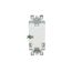 Led Step Light, Vertical & Horizontal Louvered Faceplates, #14-12 Awg, 15A, 120V, White, 7739W-BOX