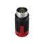 Locking Plug, #10-6Awg, 50A, 600 Vac, 250Vdc, Back Wiring, Black, Red, 3-Pole, 4-Wire, 7765EX
