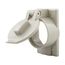 Lift Lid Cover, Self-Closing, Used w/ 50A Locking, Surface Mount, Gray Receptacle, Wet, 1-Gang, 7788GY