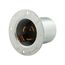 Locking Flanged Inlet, 50A, Industrial, 600 Vac, 250Vdc, Steel, 3-Pole, 4-Wire, Grounding, 7958