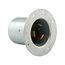 Locking Flanged Inlet, 50A, Industrial, 600 Vac, 250Vdc, Steel, 3-Pole, 4-Wire, Grounding, 7958
