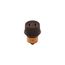 Socket Adapter, 1 Socket To 1 125V Nema 1-15R Outlet, 125V, Brown, 1-15R, Nema 1-15R, 660W, 808-BOX