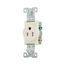 Commercial Grade Single Receptacle, #14-10 Awg 15A, 125V, SideWire, Light Almond, Pvc, 817LA-BOX