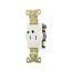 Arrow Hart Extra Heavy-Duty Single Receptacle, #14-10 Awg 15A, Healthcare, 125V, White, 8210W