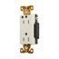 Arrow Hart Duplex Receptacle, #14-10 Awg 15A, Healthcare 125V, Duplex, Auto-Grounding, 8262W