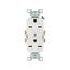 Commercial Grade Duplex Receptacle, #14-10 Awg 15A, 250V, SideWire, White, 6-15R, Duplex, Screw, 826W-BOX